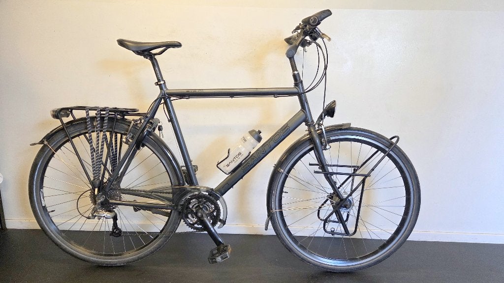 SANTOS STR-01 Travelmaster H62 toer-trekking fiets, Fietsen en Brommers, Overige merken, 28 inch, Gebruikt, Velgrem