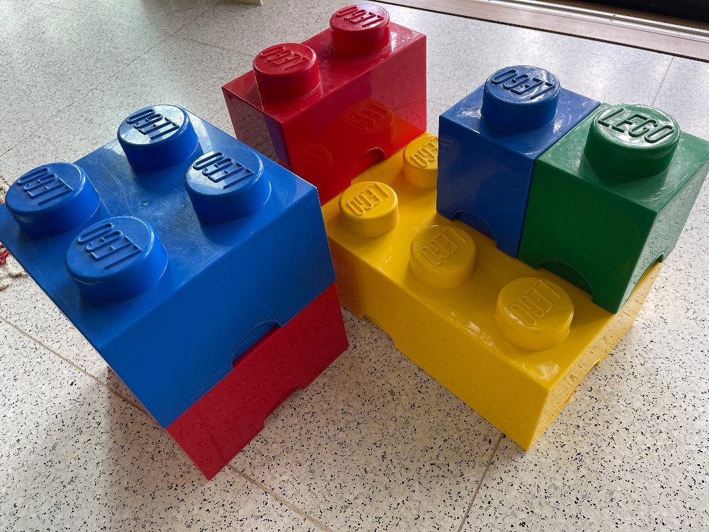Opbergdozen LEGO, Ophalen, Zo goed als nieuw, Lego