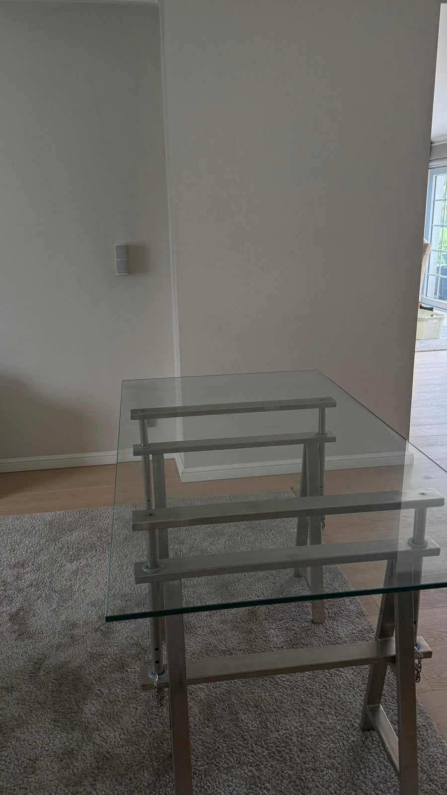 Table Bureau Transparente, Enlèvement, Bureau