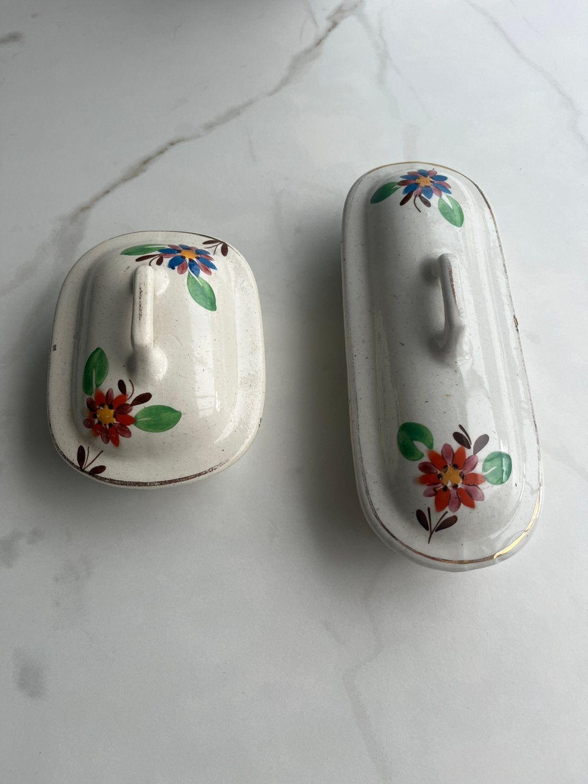 Ensemble de salle de bain de style champêtre, Enlèvement, Utilisé, Autres couleurs, Distributeur de savon/porte-savon
