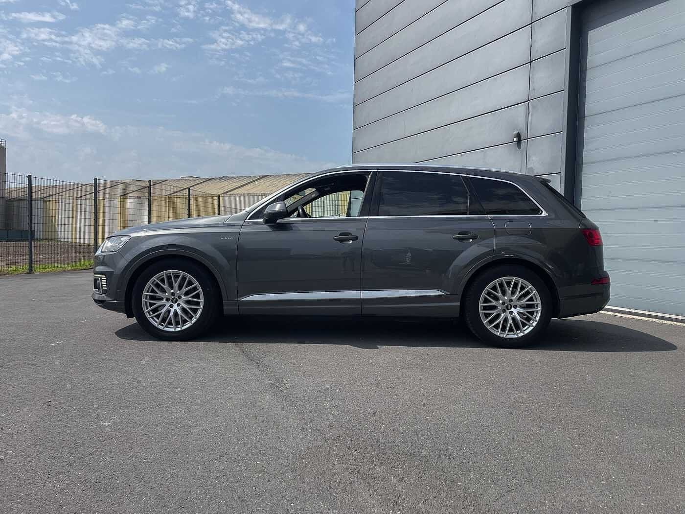 Audi Q7 E-tron 3.0 Tdi 360 Airsuspension (automatique), Autos, Cuir, Argent ou Gris, Anti démarrage, Euro 6