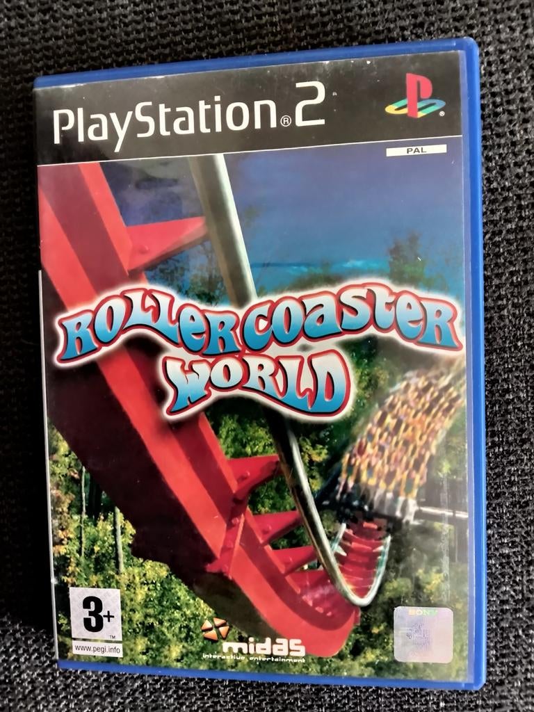 Rollercoaster World - PlayStation 2, Games en Spelcomputers, Games | Sony PlayStation 2, Verzenden, Zo goed als nieuw, Strategie en Constructie