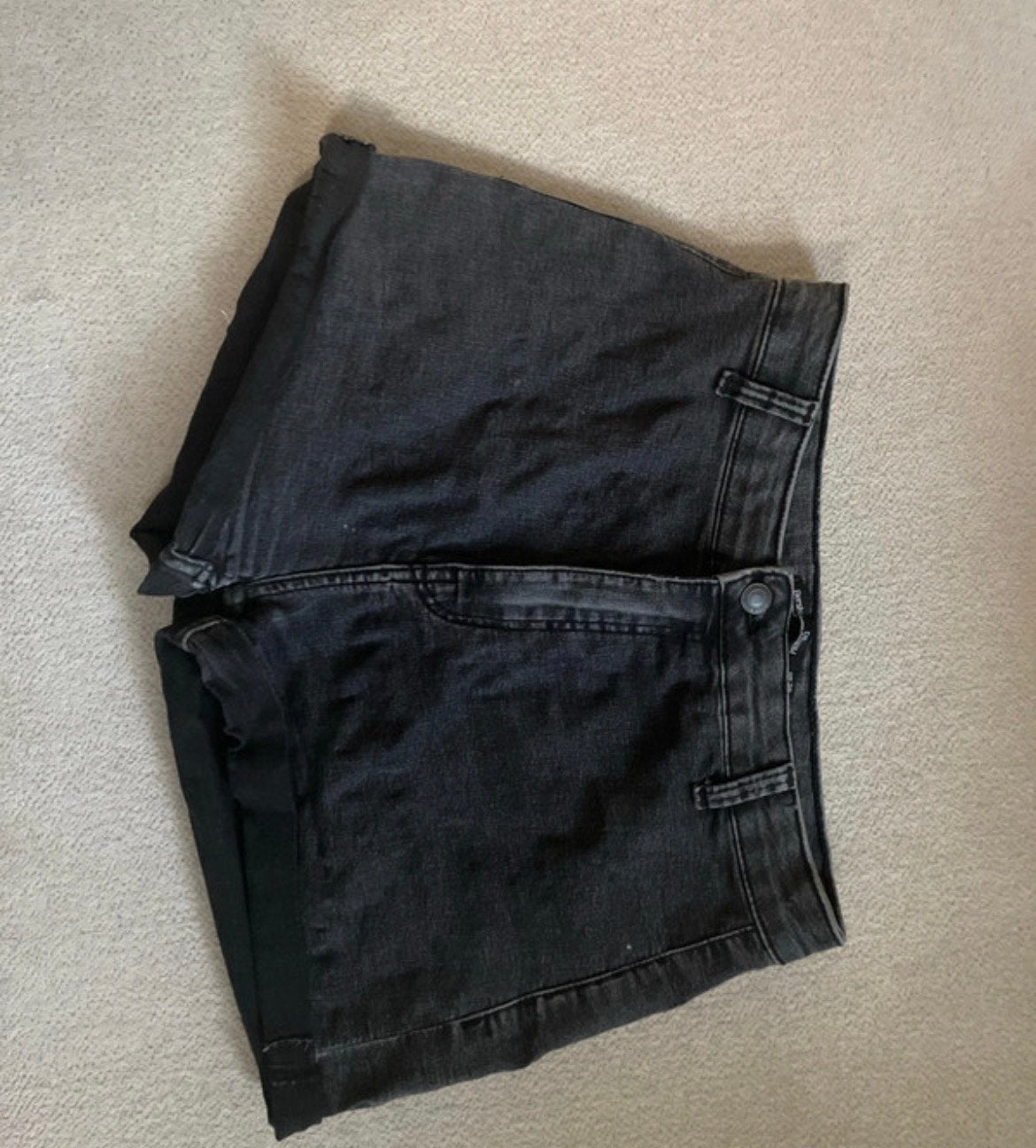 Bershka korte broek, Kleding | Dames, Spijkerbroeken en Jeans, Verzenden, Zwart, W30 - W32 (confectie 38/40)