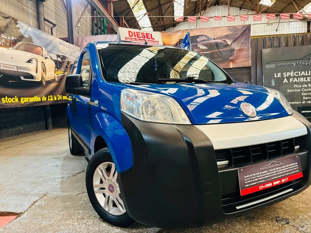Fiat Fiorino 1.3MTJ Utilitaire attache remorque J.A CT ok, Achat, Entreprise, 2 places, Boîte manuelle