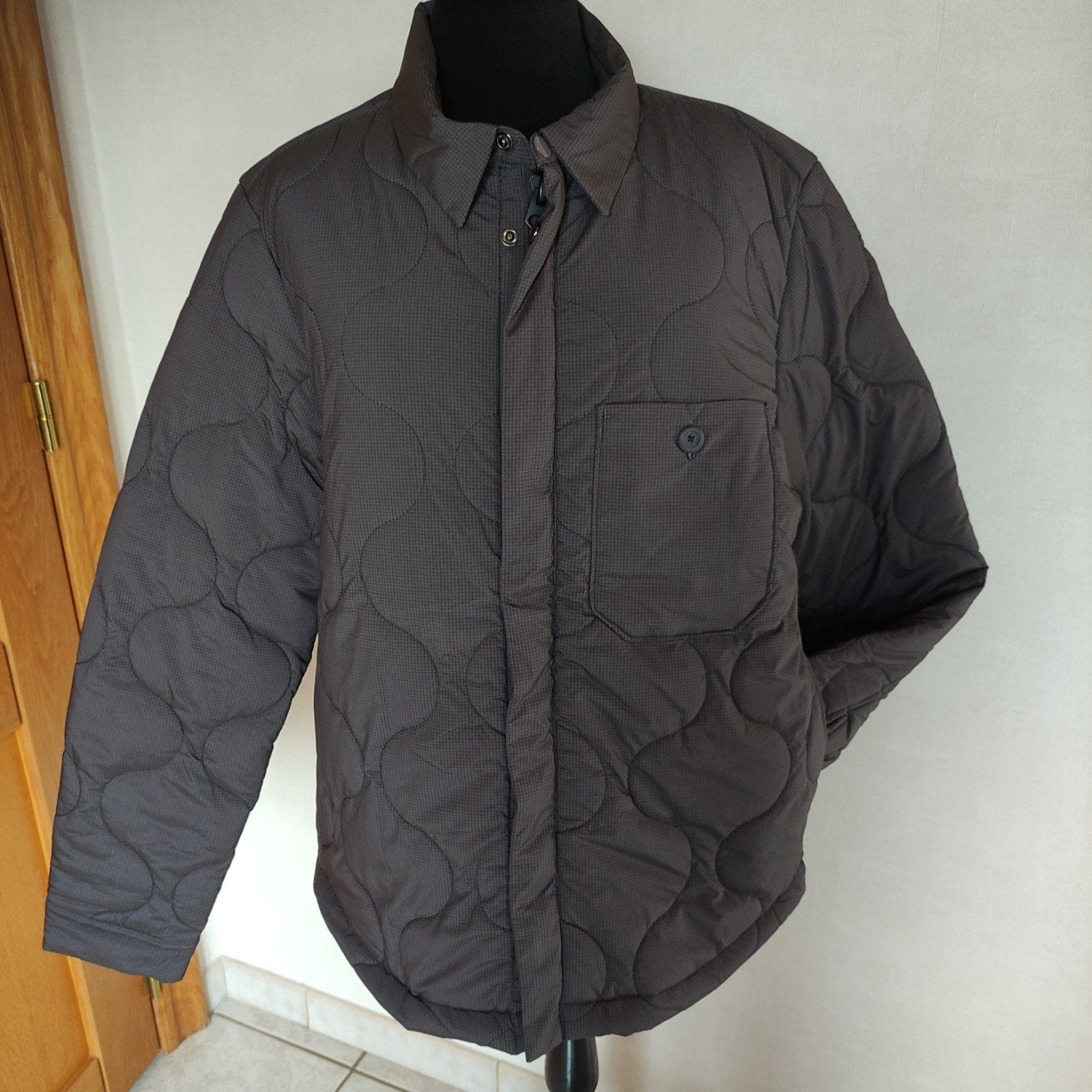 Veste pour homme WE Pardessus matelassé Syrus taille S, WE, Comme neuf, Brun, Enlèvement