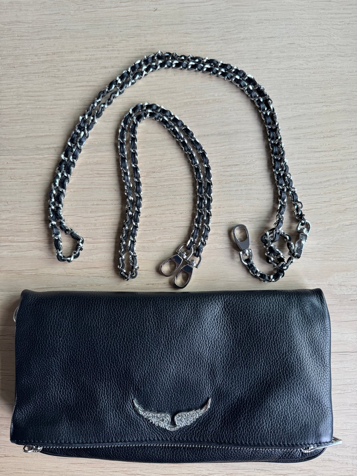 Zadig et Voltaire sac, Enlèvement ou Envoi, Utilisé, Noir, Sac à bandoulière