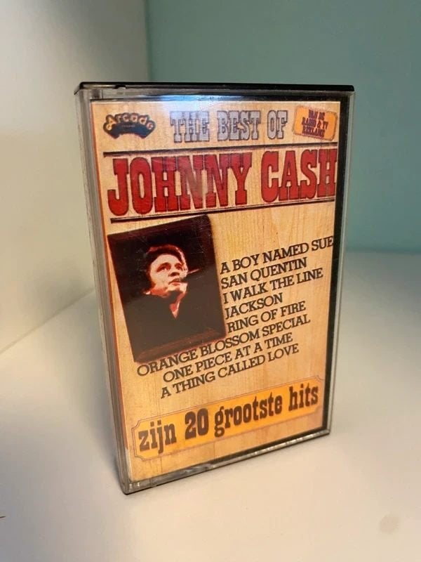 Johnny Cash – The Best Of Johnny Cash, CD & DVD, Cassettes audio, Originale, Utilisé, 1 cassette audio, Rock en Metal