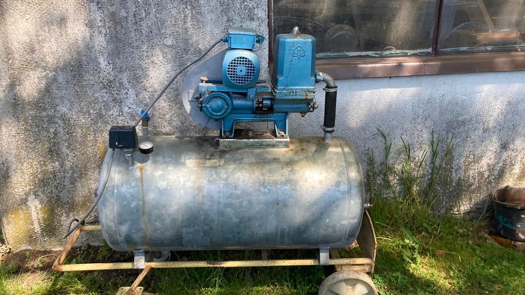 Hermes waterpomp met drukvat 200l, Ophalen, Gebruikt