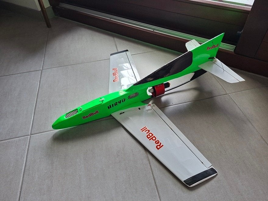 Jet Hiruyu EDF 64 mm volledig houten kit, Hobby en Vrije tijd, Ophalen, Nieuw, Elektro, RTF (Ready to Fly)