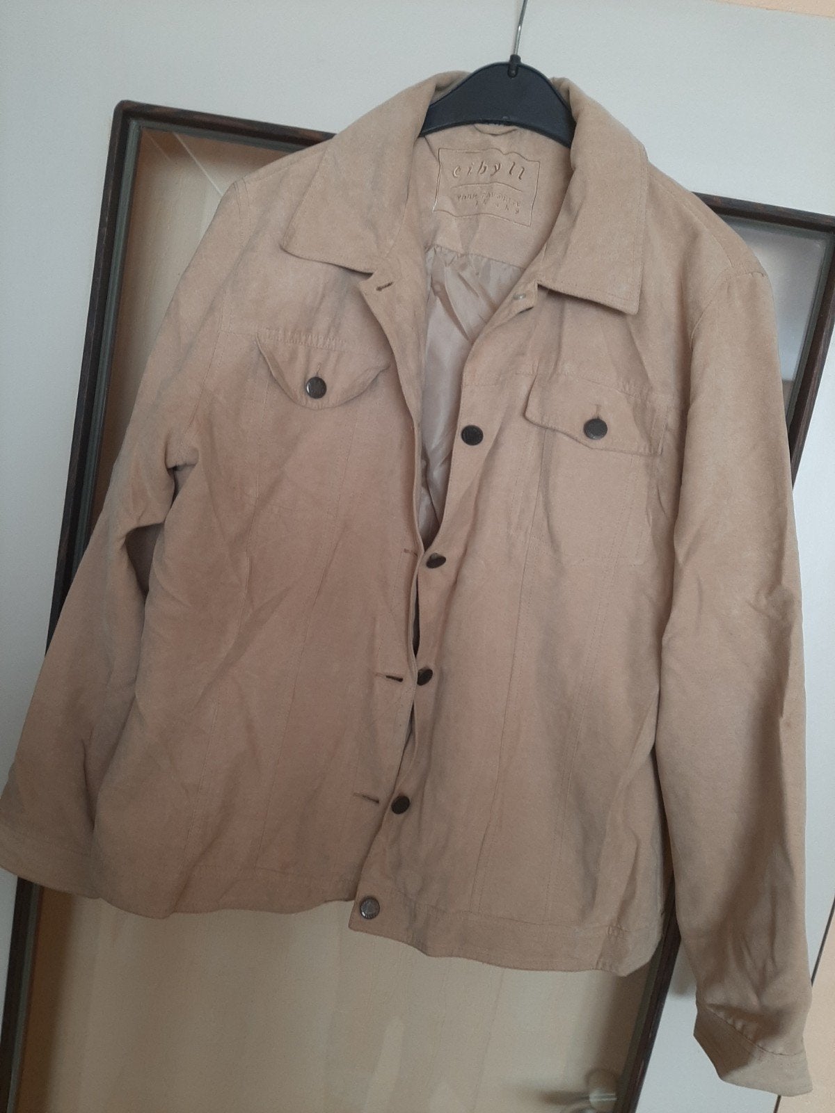 vest, Maat 38/40 (M), Beige, Ophalen of Verzenden, Zo goed als nieuw