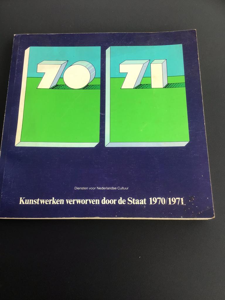Kunstwerken verworven door de staat 1970/1971, Ophalen of Verzenden, Gelezen, Overige onderwerpen