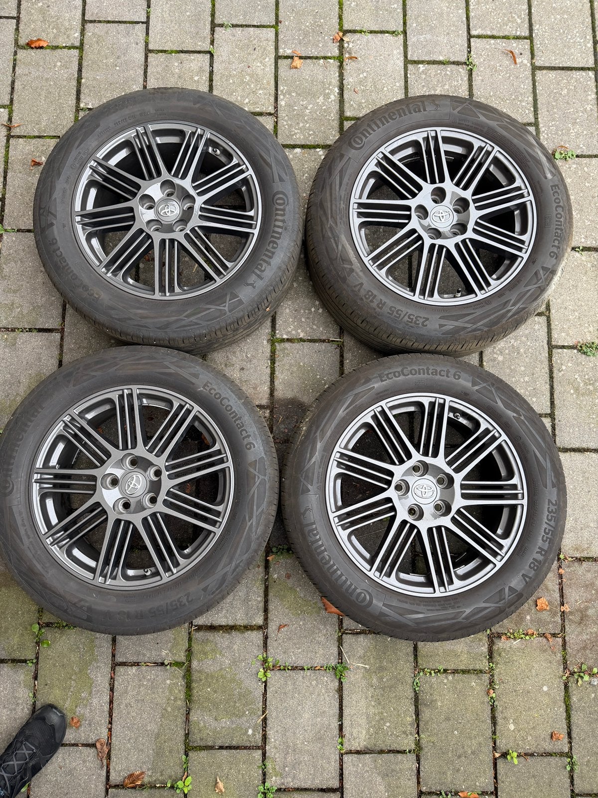 Jantes d’origine Toyota RAV4 18 pouces avec capteurs TPMS, Enlèvement, 18 pouces, Pneus été, Pneu(s)