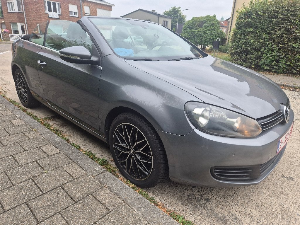 Volkswagen golf 6 cabrio, Auto's, Parkeersensor, 4 cilinders, Cabriolet, 5 zetels