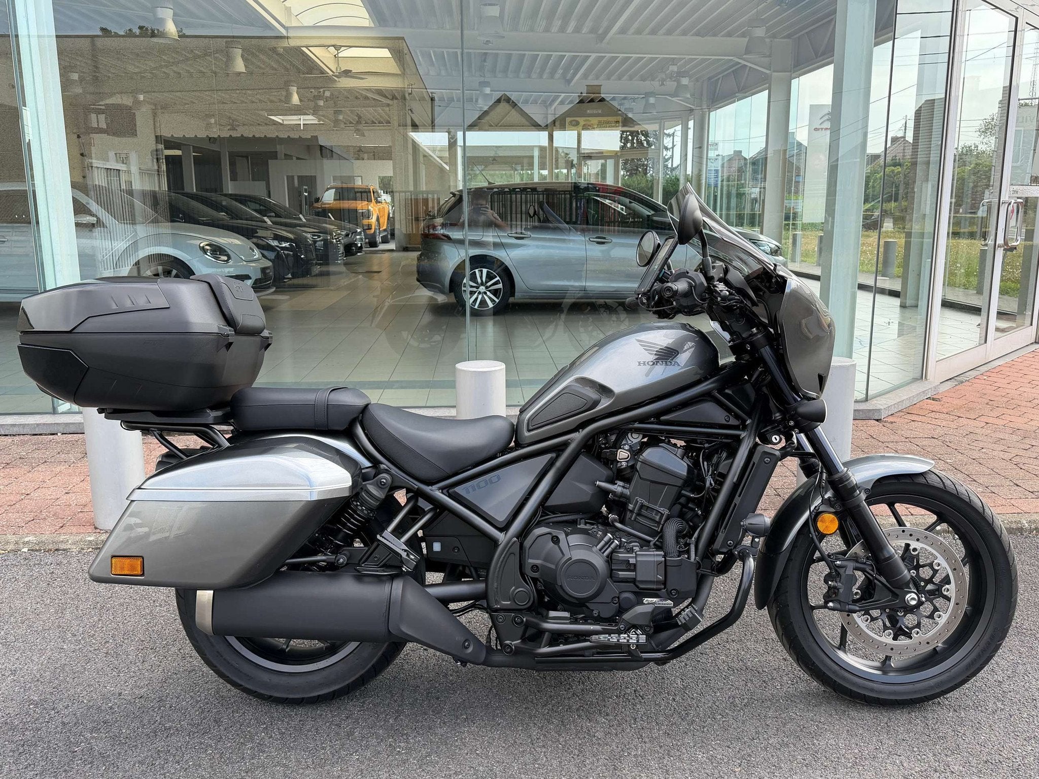 Honda CMX 1100 Rebel Touring DCT - Top Case - Rég - LED, Motos, Tourisme, Entreprise, Plus de 35 kW, Contrôle de traction