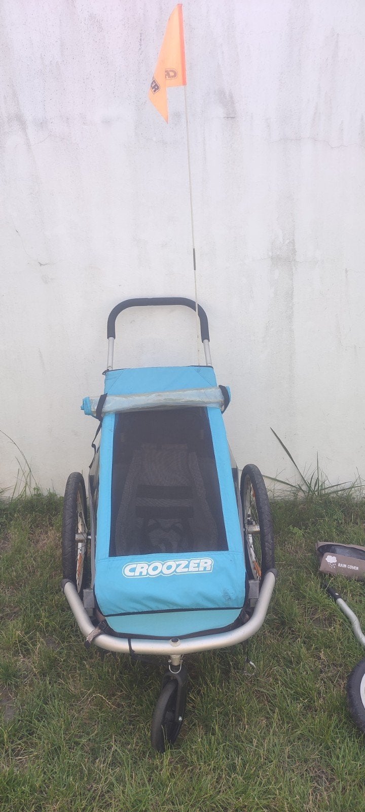 Croozer kids pour 1 enfant avec Hamac, 40 à 60 kg, Pliable, Croozer, Utilisé