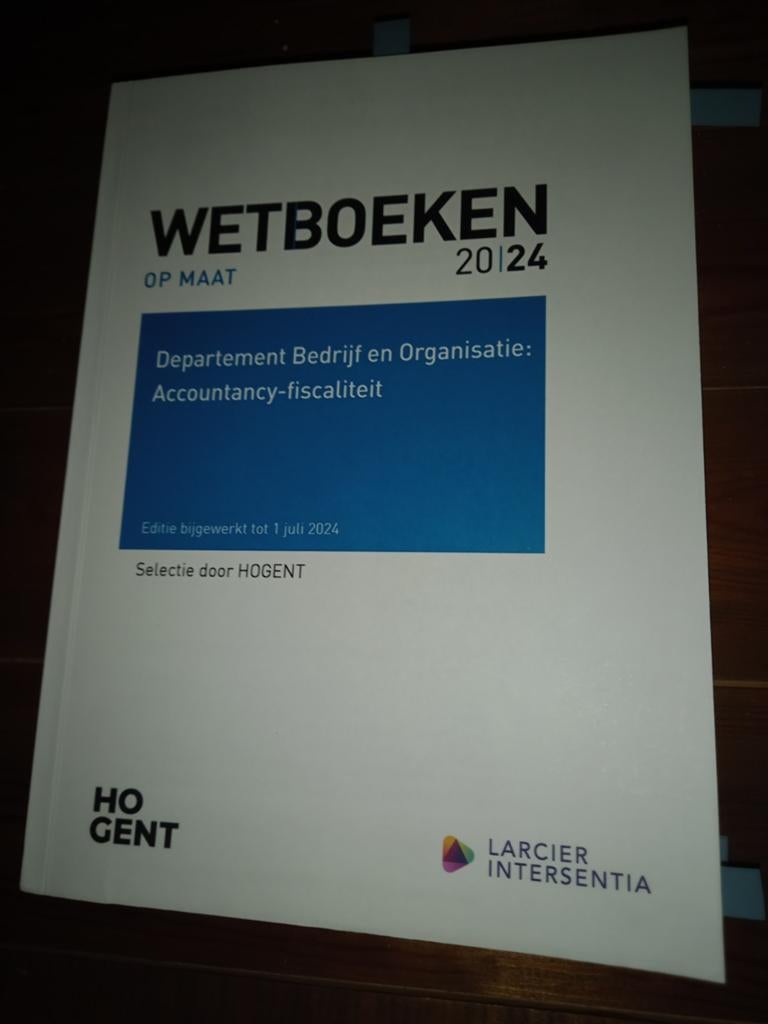 Wetboeken op maat, Boeken, Ophalen