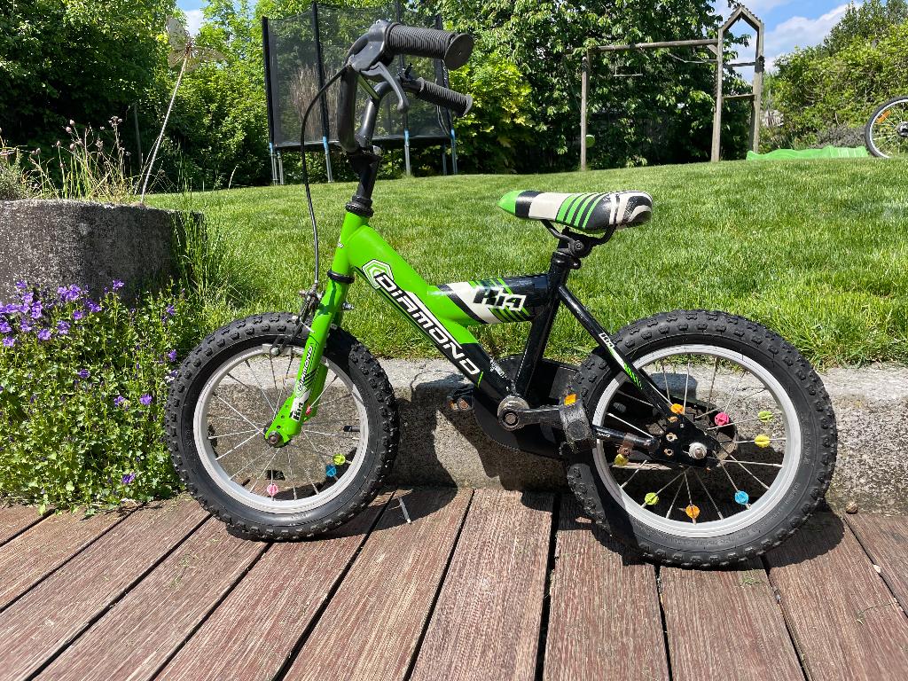 Vélo enfant, Enlèvement, Utilisé, Moins de 16 pouces, Dialmond