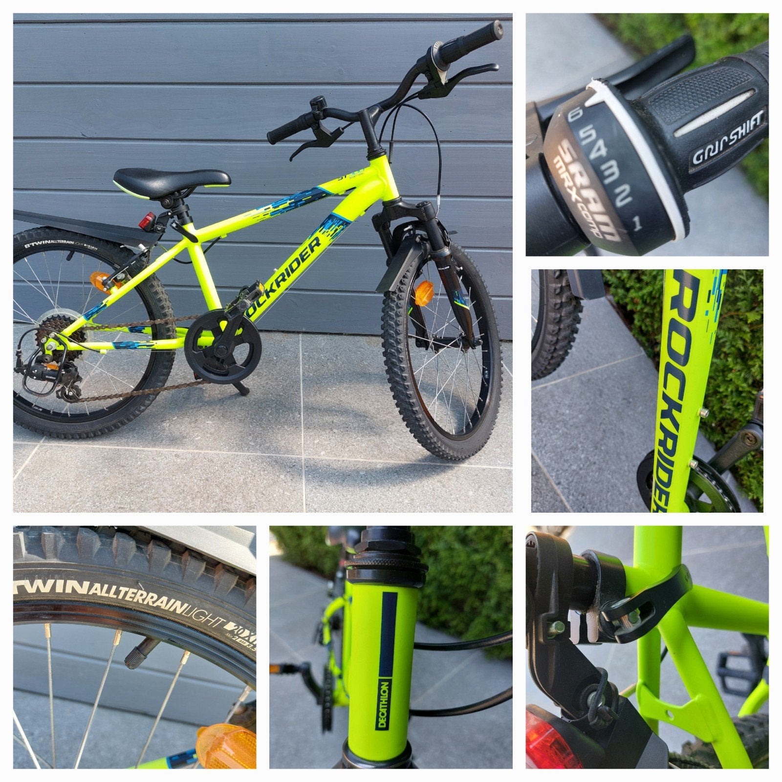 Rockrider kinderfiets decathlon 20 inch, Fietsen en Brommers, Ophalen