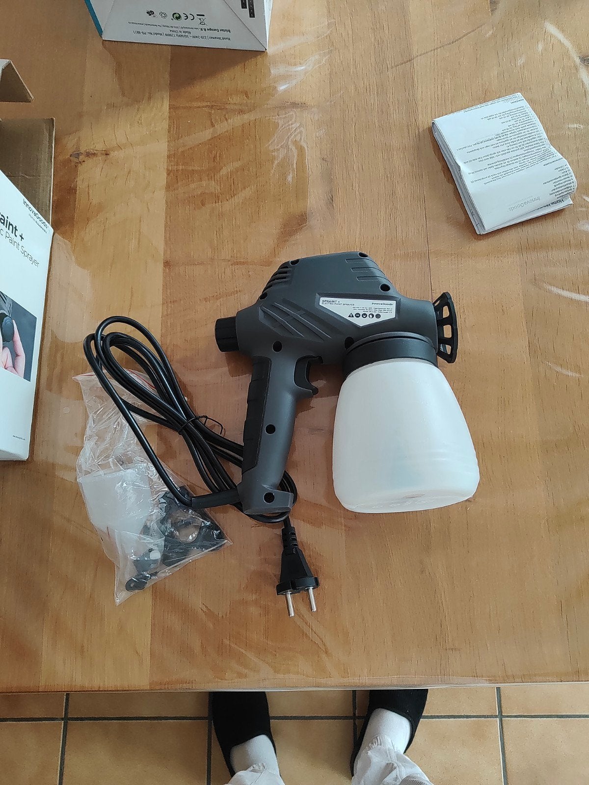 Pistolet à peinture électrique InnovaGoods Spraint+ NEUF, Electroménager, Vapeurs, Enlèvement