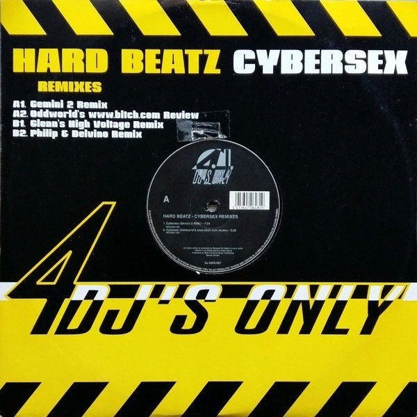 Hard Beatz - Cybersex (Remixes), Enlèvement ou Envoi, Comme neuf, 12 pouces, House
