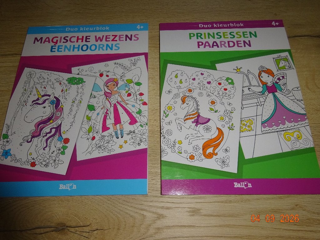 2 nieuwe dikke kleurboeken gratis stiften en mandala boek, Ophalen of Verzenden, Nieuw, Potlood of Stift
