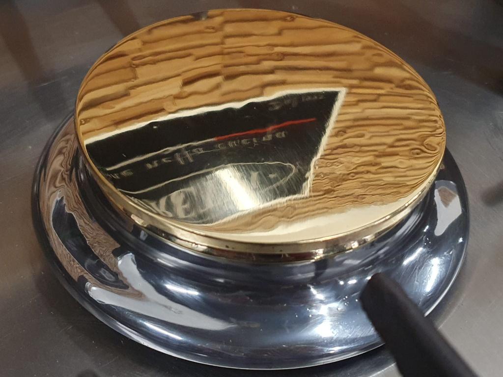 🔥Luxe Lacanche Fornuis 150cm zwart + messing Multicooker, Gaz, Classe énergétique A ou plus économe, Comme neuf, Enlèvement