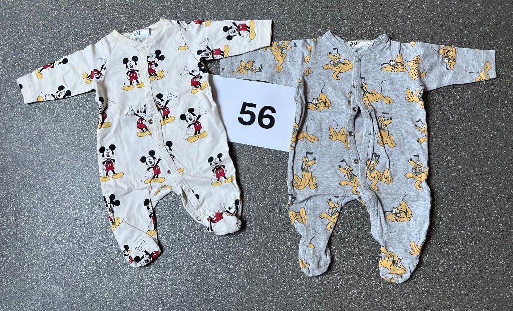 Pyjama/kruippakje maat 56 (2 stuks), Kinderen en Baby's, Ophalen