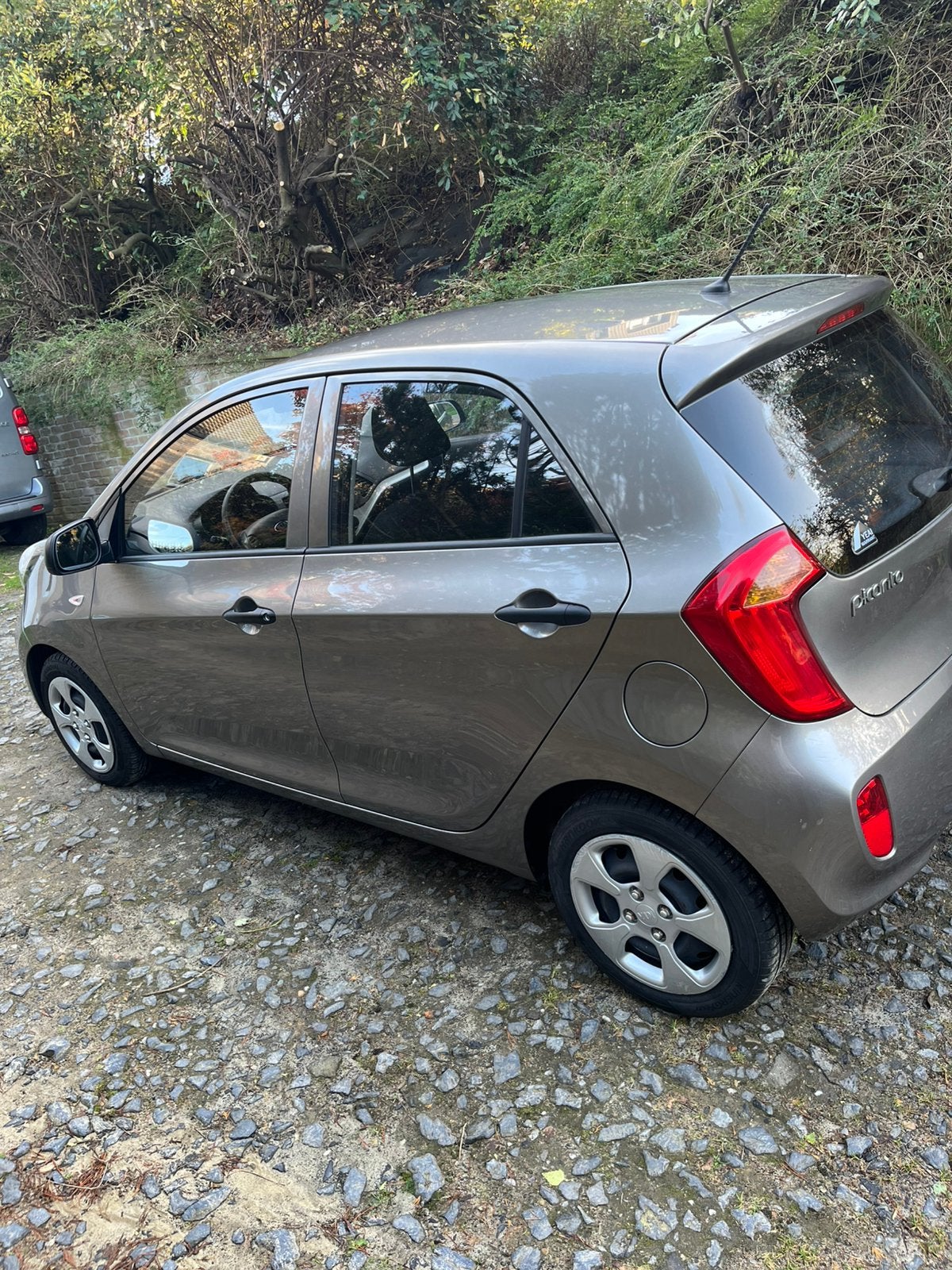 Voiture Kia 1.0 City 5 portes, Auto's, Stof, Bruin, 5 deurs, Particulier