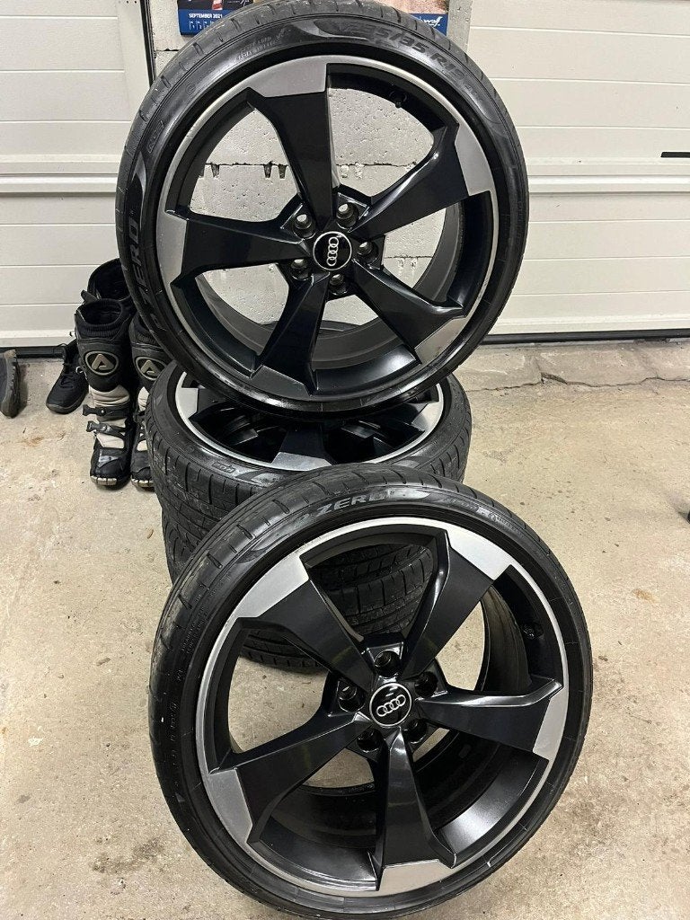 Jantes Audi RS3 8V Jantes Audi RS3 RS 19 pouces d'origine To, Pneus et Jantes, 255 mm, Pneus été, Utilisé