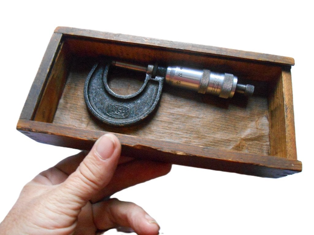 Micromètre d'extérieur Vintage Mauser, Enlèvement ou Envoi, Comme neuf, Autres appareils de mesure ou compteurs