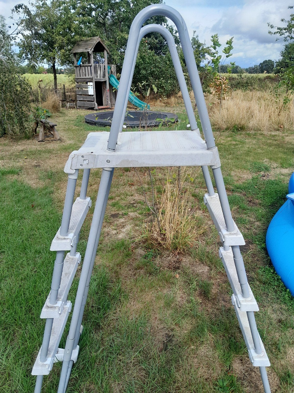 zwembadtrap, Ophalen, Gebruikt