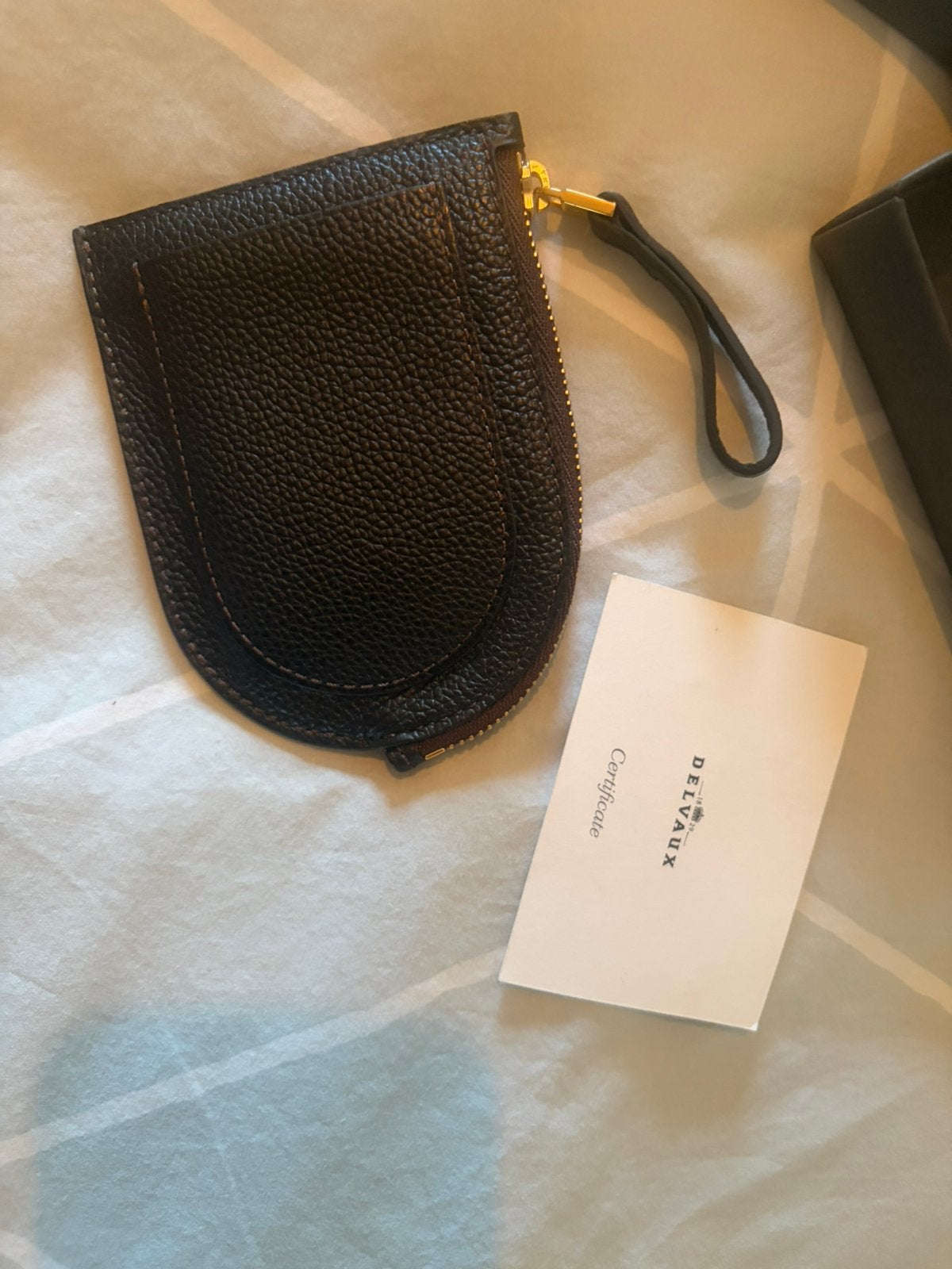 Delvaux portemonnaie, Handtassen en Accessoires, Portemonnees, Ophalen of Verzenden, Zo goed als nieuw