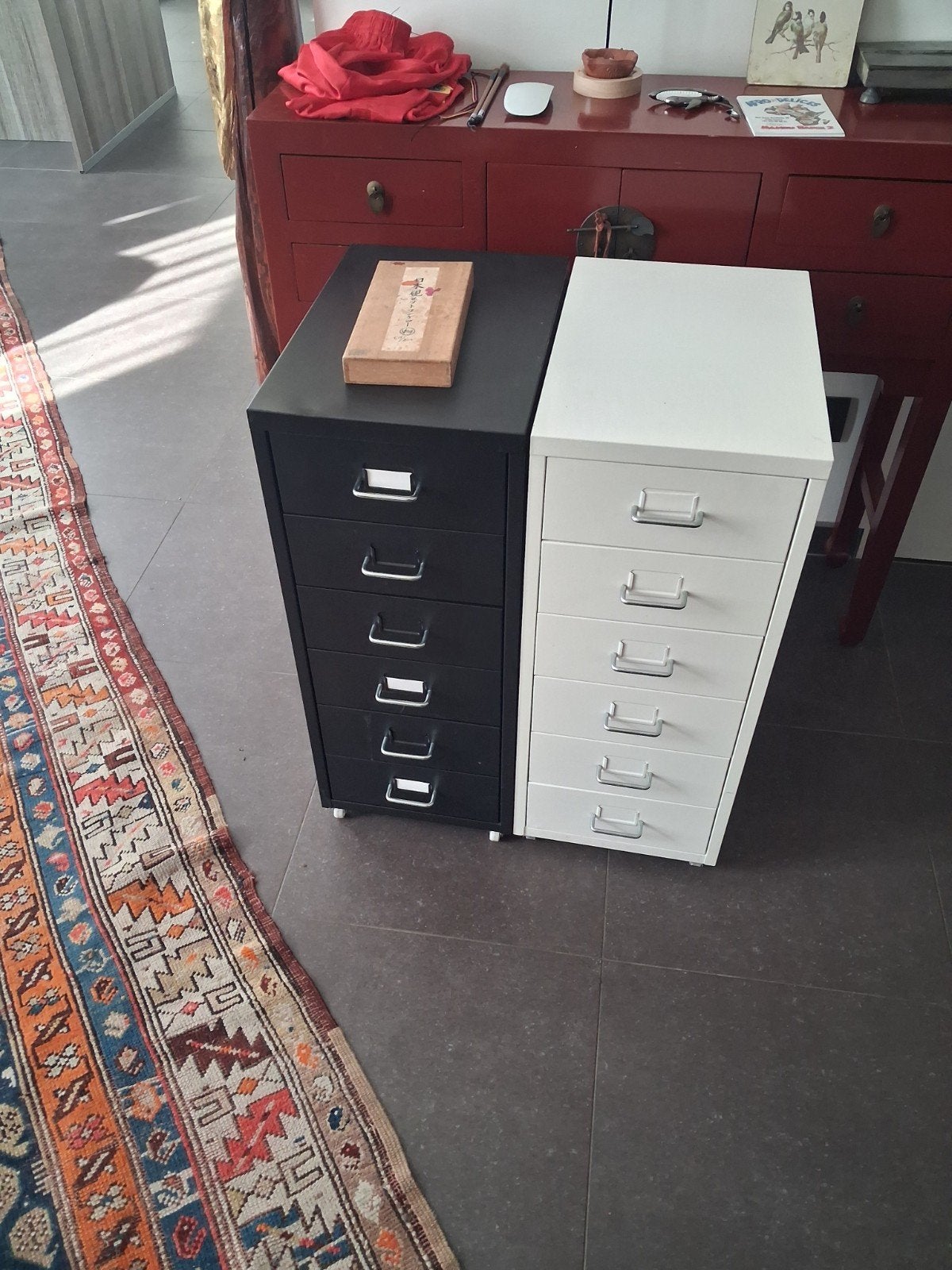 meuble métallique ikea Helmer, Enlèvement