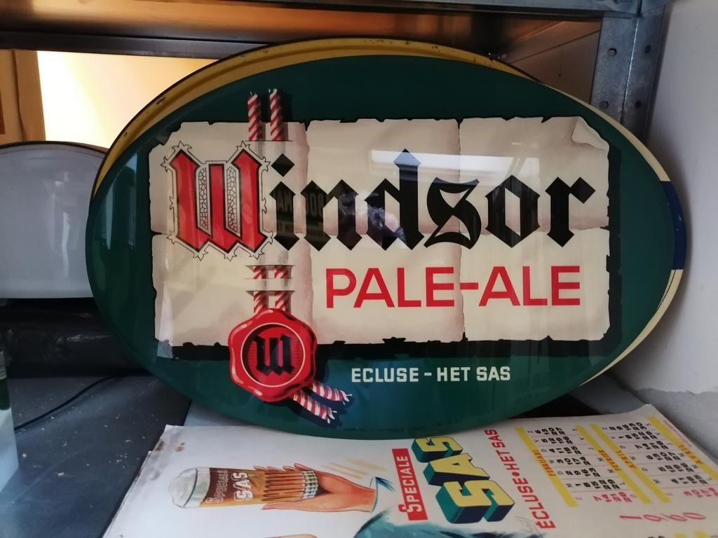 2 oude verschillende Windsor Pale ale ecluse Het sas, Ophalen