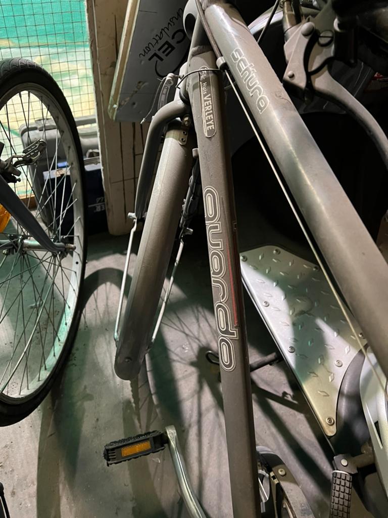 Fiets guardo, Enlèvement, Comme neuf