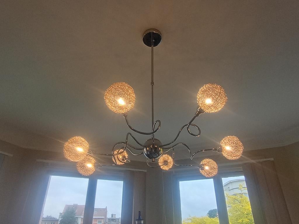 Lustre moderne, Enlèvement