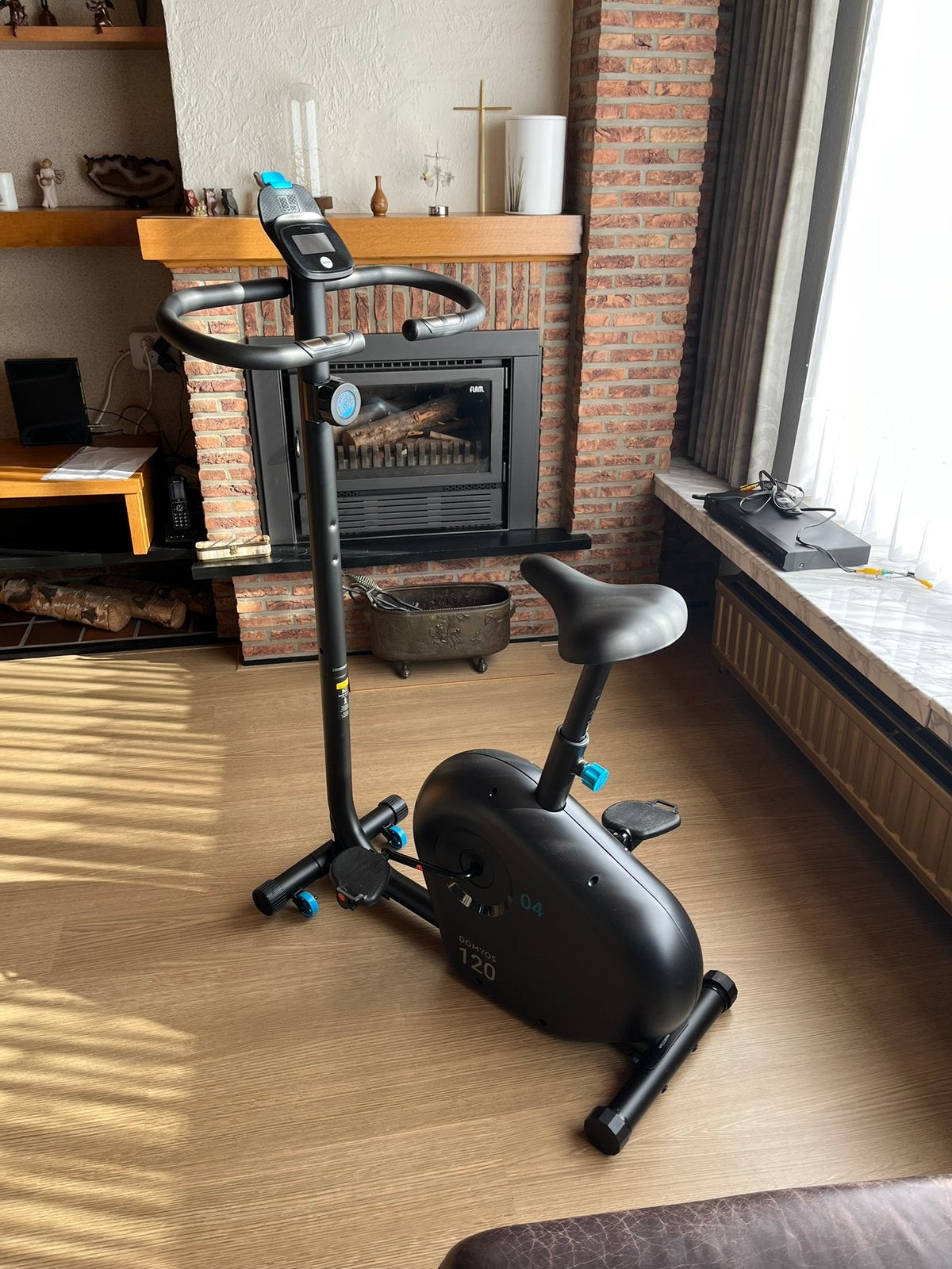 Nieuwe fitness fiets Decathlon waarde nieuw 230, Sport en Fitness, Ophalen, Zo goed als nieuw, Hometrainer