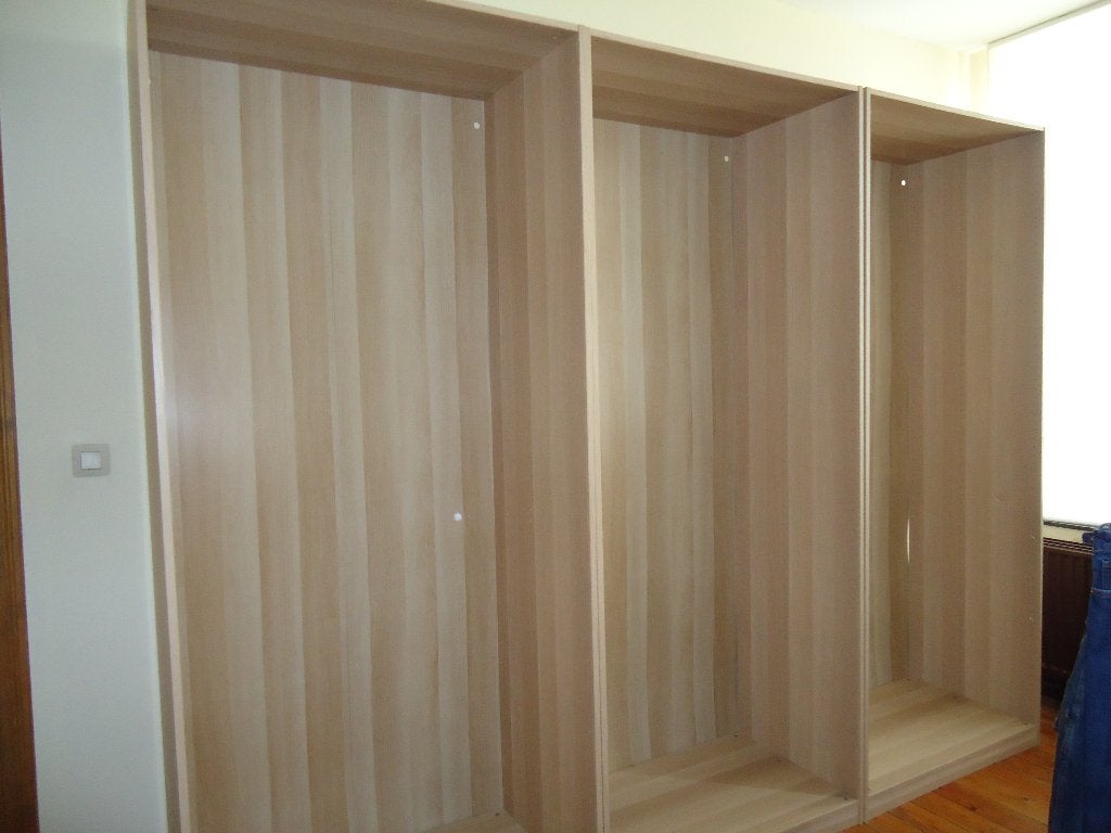 3 caissons d'armoire PAX Ikea hêtre clair. 100x58x236., Comme neuf, 100 à 150 cm, Enlèvement, 200 cm ou plus