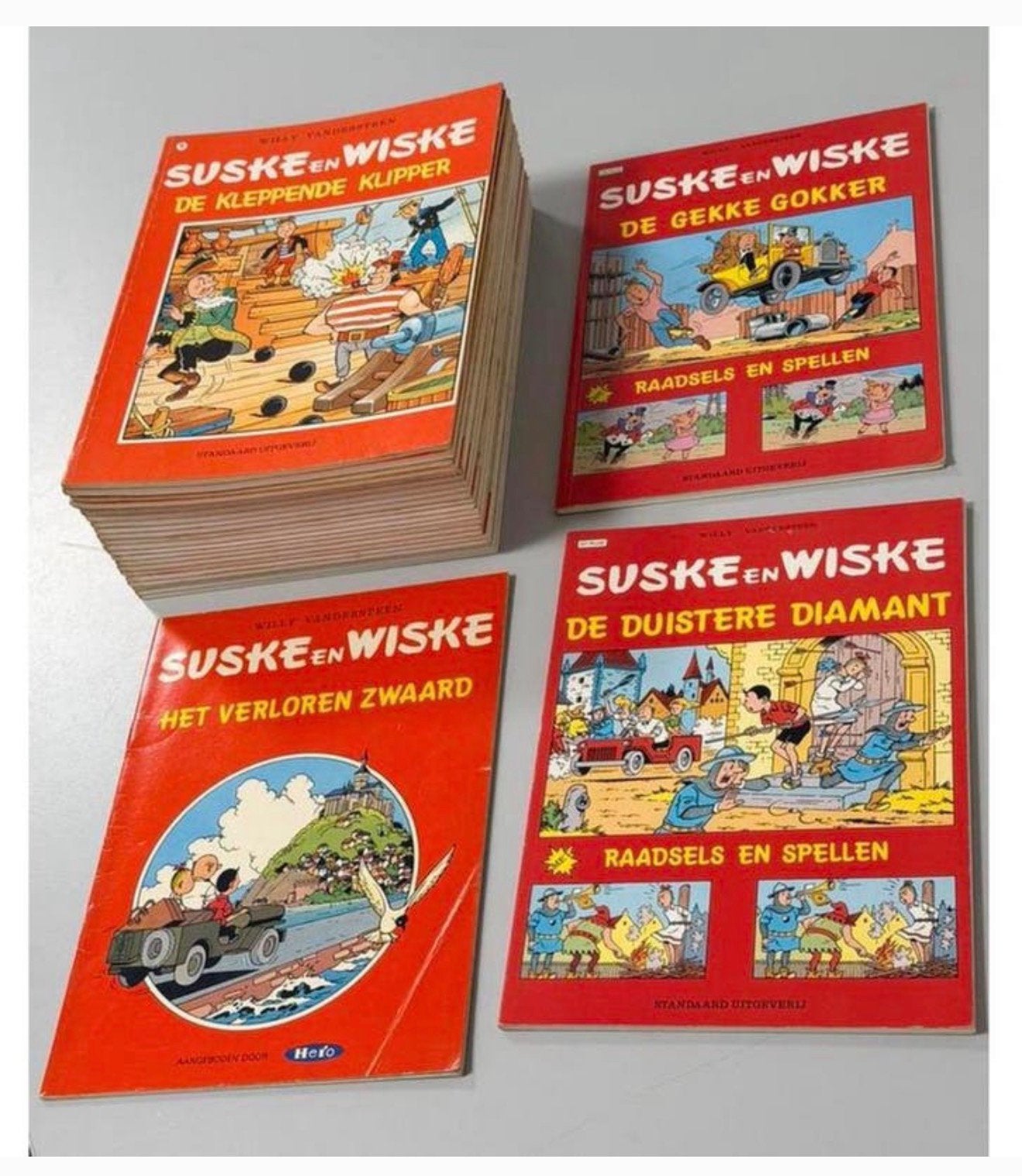 Suske et Wiske — pack de 25 livrets 22 + 3 éditions séparées, Plusieurs BD, Enlèvement ou Envoi, Comme neuf