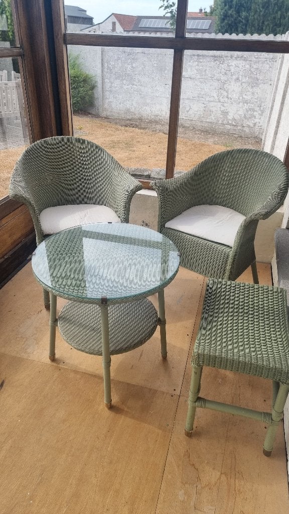 tuinset, Tuin en Terras, Tuinsets en Loungesets, Ophalen, Gebruikt, 3 zitplaatsen, Tuinset