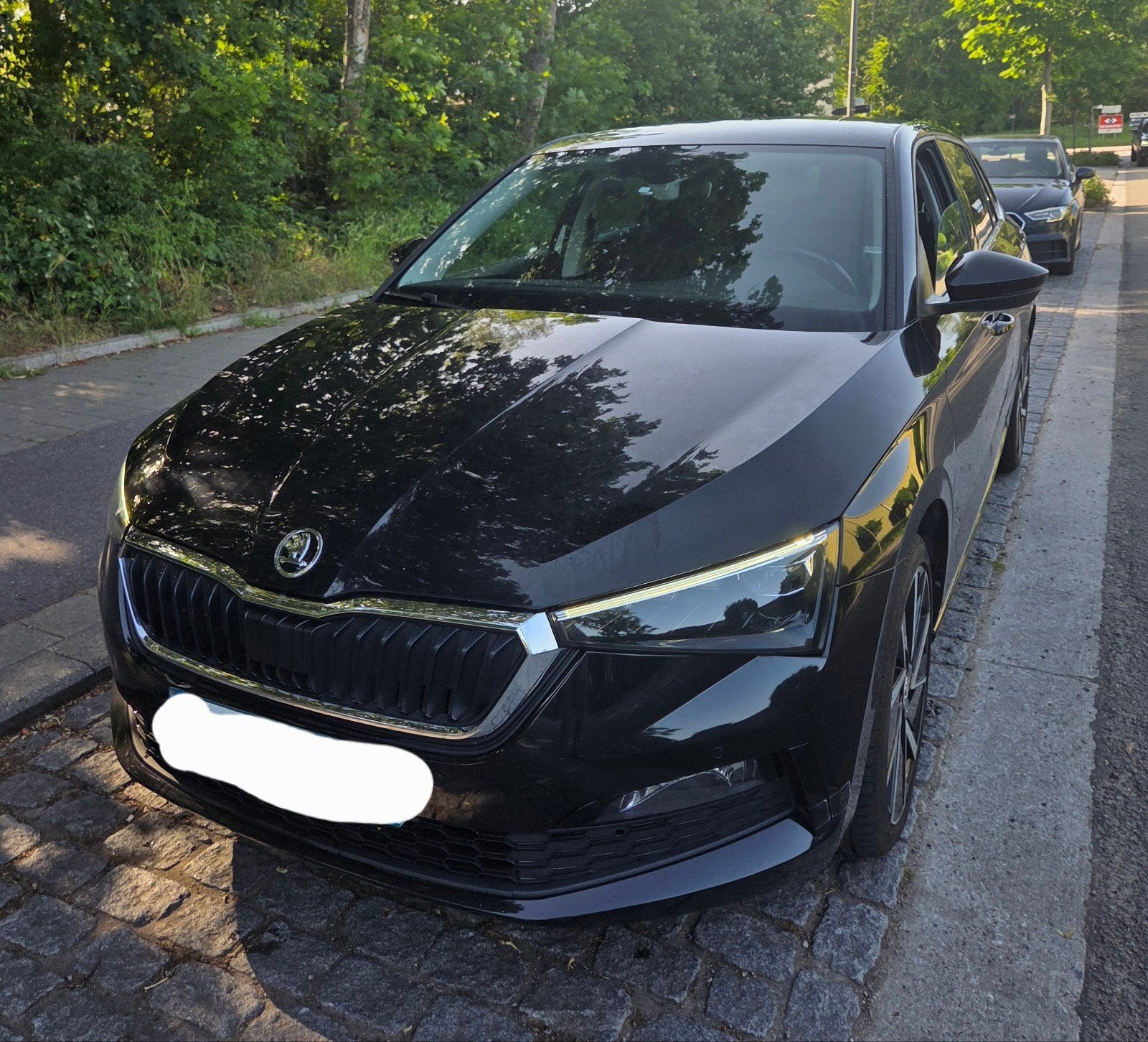 Škoda Scala – Full Option – DSG AUTOMAAT – Nieuwstaat, Auto's, Skoda, Scala, 4 cilinders, Zwart, Bedrijf