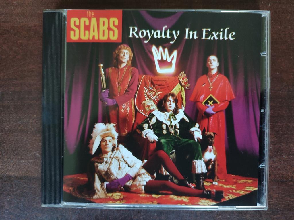 CD : THE SCABS - ROYALTY IN EXILE, Ophalen of Verzenden, Zo goed als nieuw