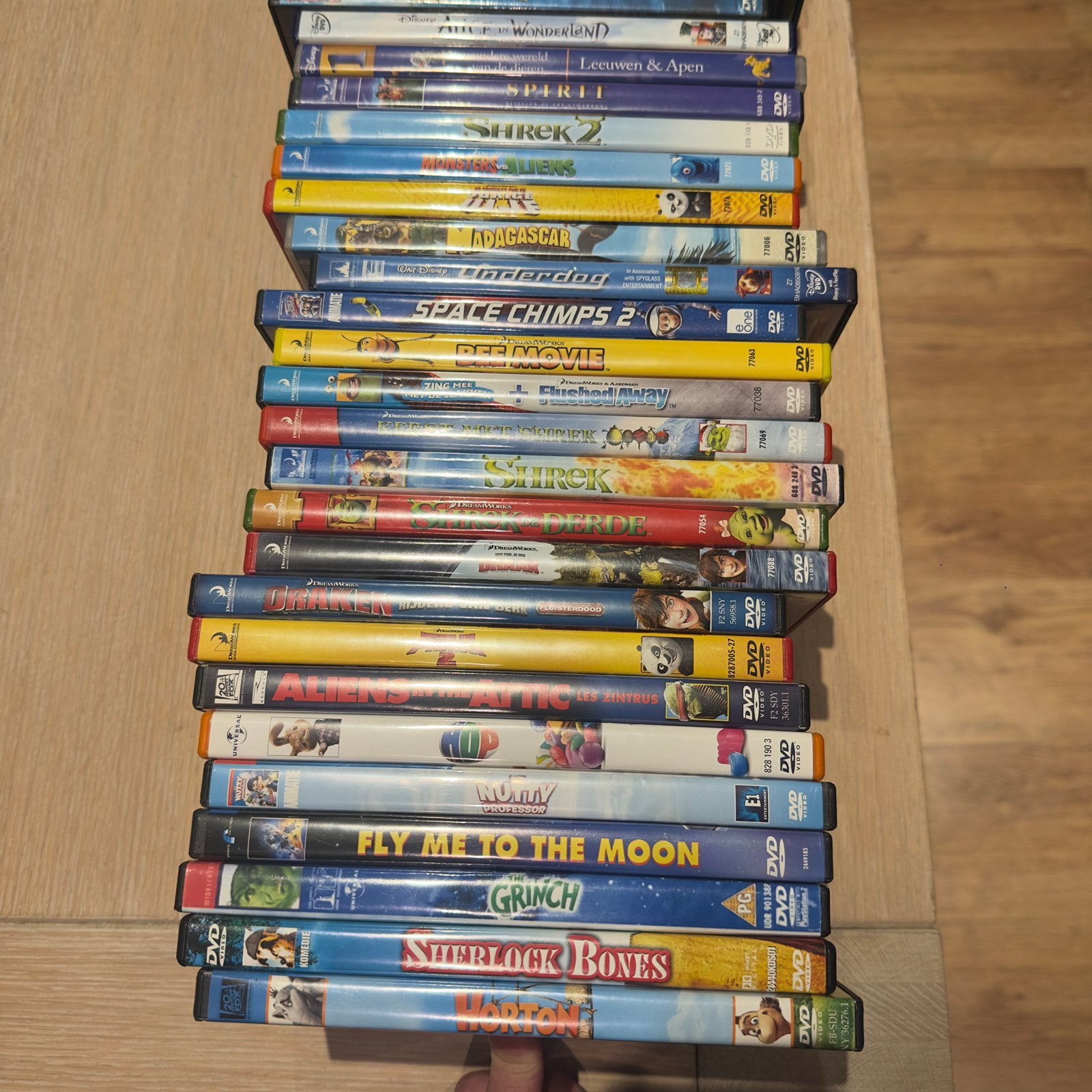 82 films - Disney, Dreamworks etc, Ophalen of Verzenden, Zo goed als nieuw, Animatie