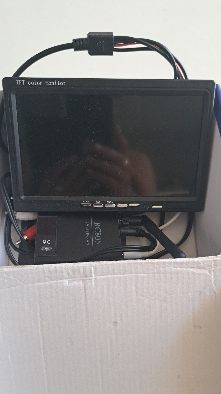 fpv monitor, Enlèvement, Utilisé