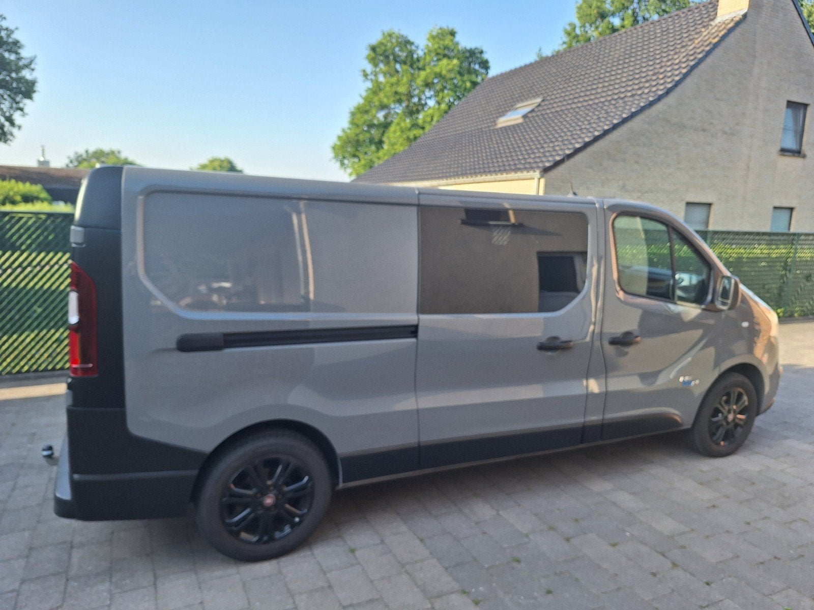 Fiat Talento L2 bi-turbo 145 pk, Auto's, Bestelwagens en Lichte vracht, Particulier, Fiat, Automaat, Grijs, Ophalen