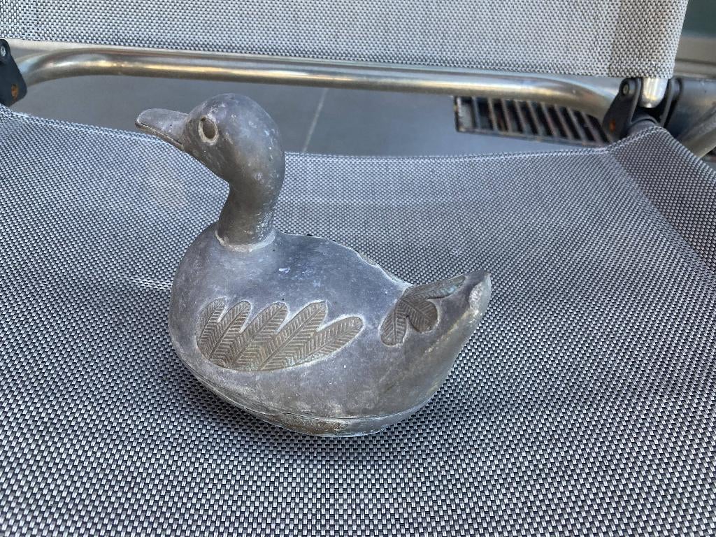 vintage metalen eendjes / opbergdoosje voor 10 euro, Antiek en Kunst, Ophalen of Verzenden