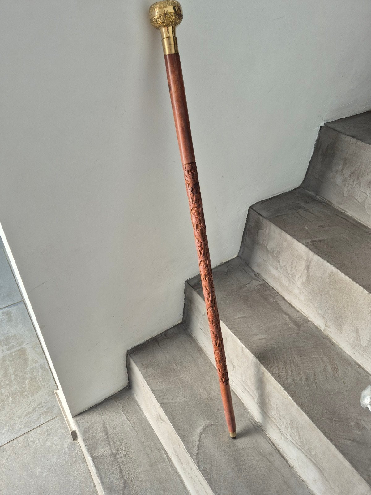 Canne en bois, Antiquités & Art