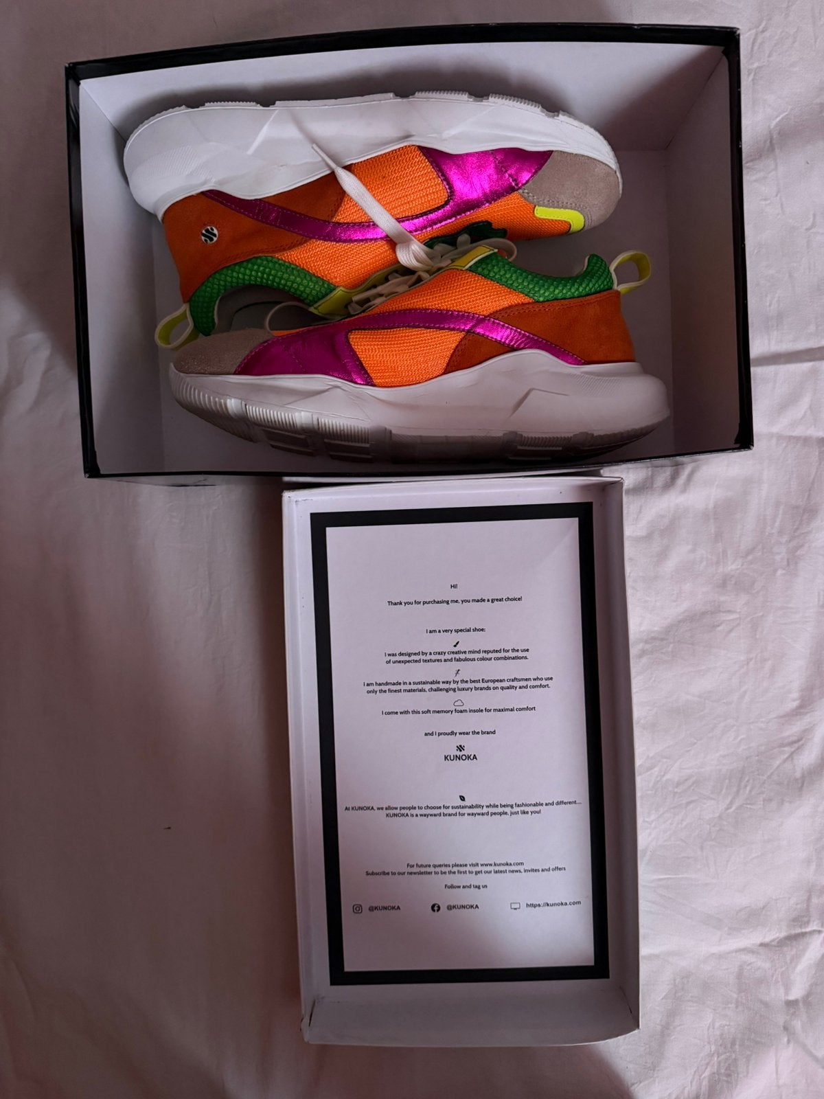 KUNOKA baskets femme colorées pointure 39, Vêtements | Femmes, Enlèvement, Autres couleurs