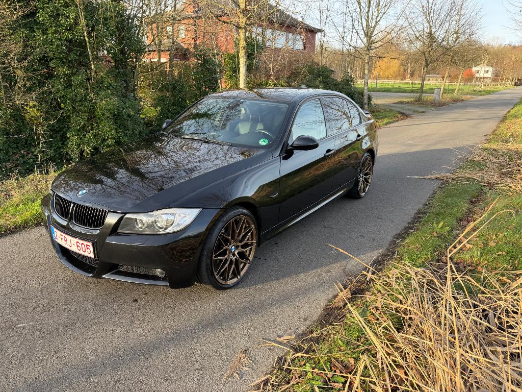 BMW 335I, Auto's, BMW, Automaat, 4 deurs, Zwart, Zwart
