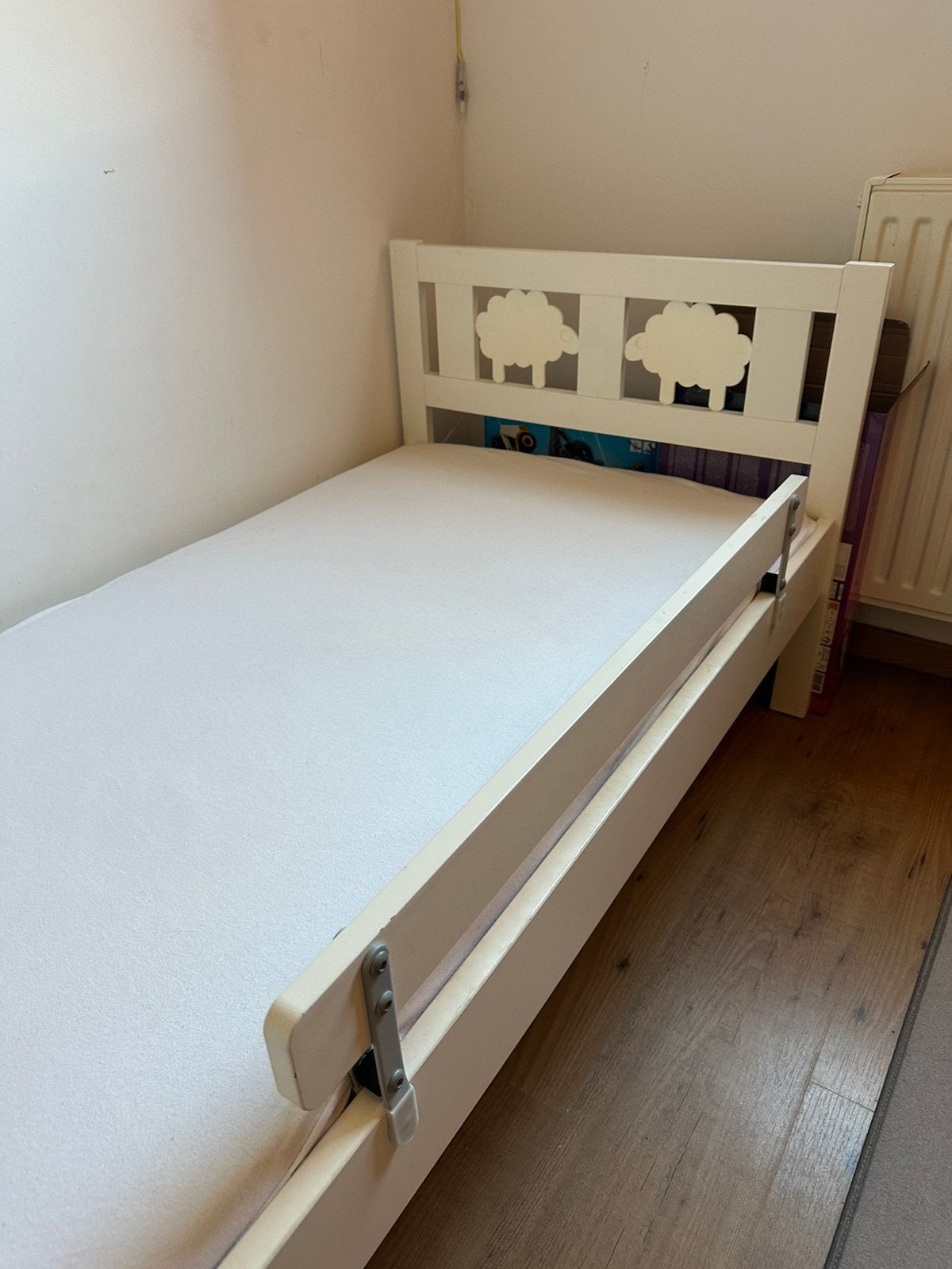 Kinderbed met matras 70 * 160, Ophalen, Gebruikt, 160 cm